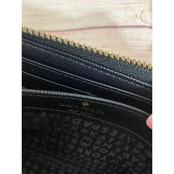 Kate Spade Women's Fabric Stripe Zip Up Wallet - OS - Picture 11 of 14